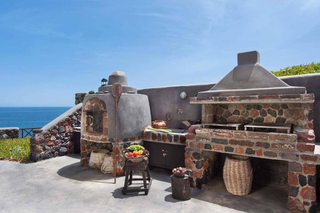 Ramni House: Private Villa With Pool By The Sea Oia  Bagian luar foto