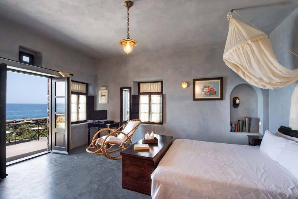 Ramni House: Private Villa With Pool By The Sea Oia  Bagian luar foto