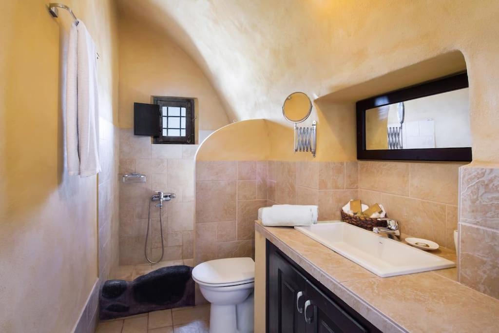 Ramni House: Private Villa With Pool By The Sea Oia  Bagian luar foto