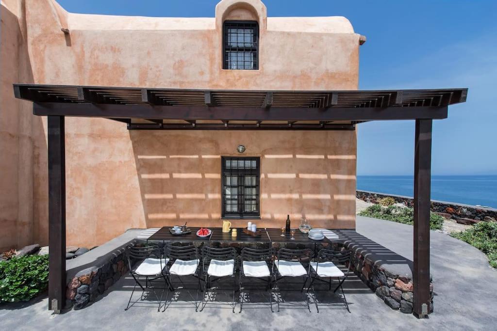 Ramni House: Private Villa With Pool By The Sea Oia  Bagian luar foto