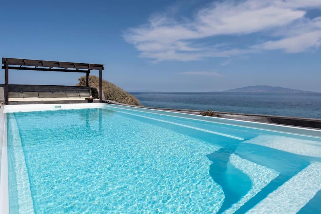 Ramni House: Private Villa With Pool By The Sea Oia  Bagian luar foto