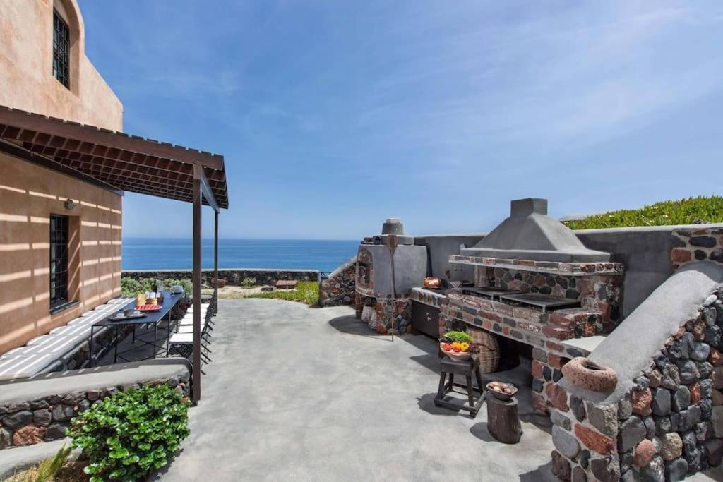 Ramni House: Private Villa With Pool By The Sea Oia  Bagian luar foto