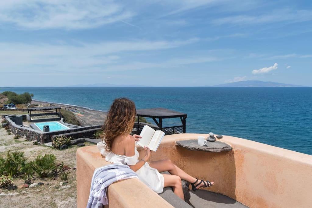 Ramni House: Private Villa With Pool By The Sea Oia  Bagian luar foto